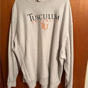 Tusculum University Gray Sweater